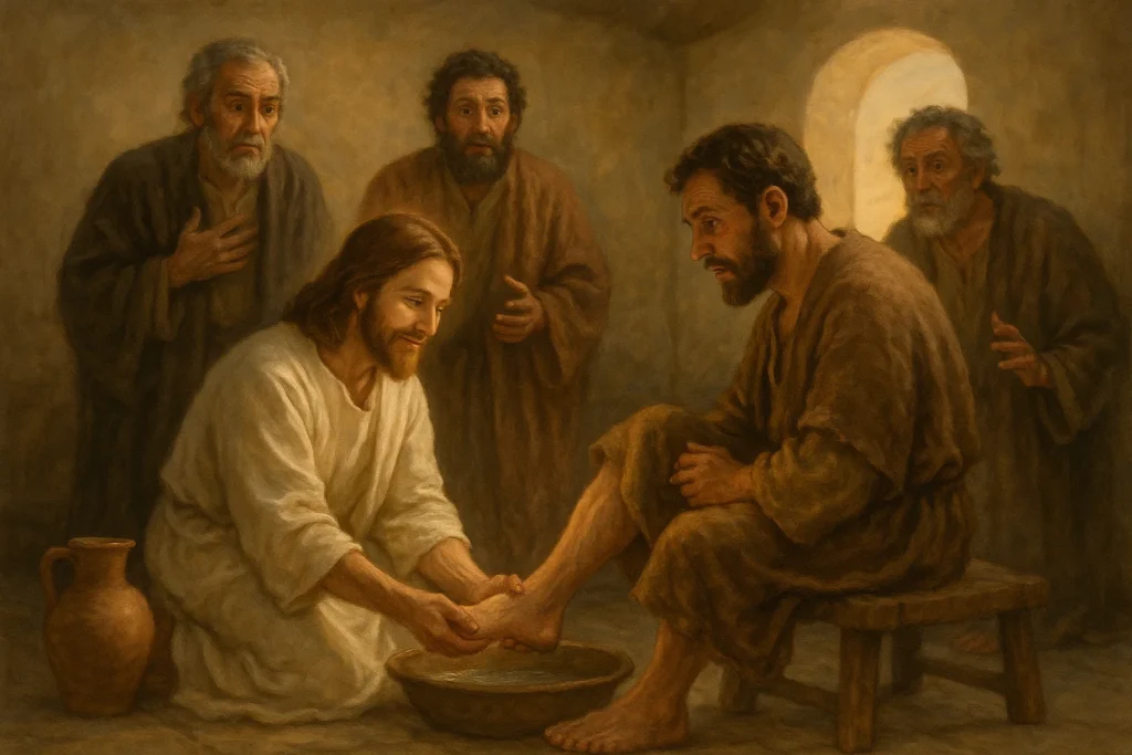 Homilia Diária 15 de maio - evangelho de João 13, 16-20 - Jesus lava os pés dos discípulos