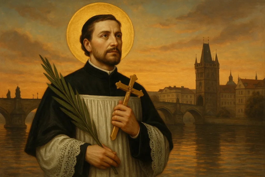 são João Nepomuceno - Santo do dia 16 de maio - morreu por não revelar a convissão de um penitente